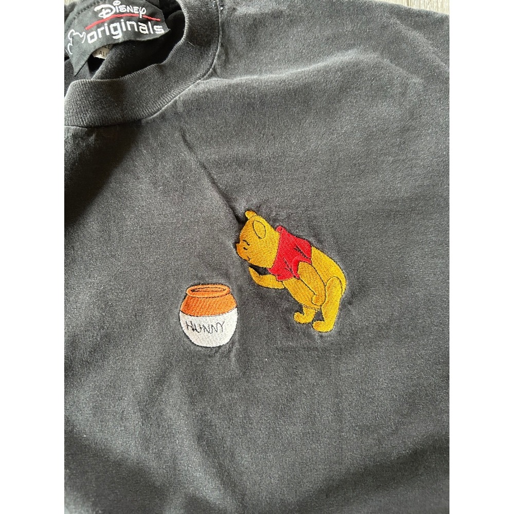 Vintage Disney Winnie the Pooh Embroidered T-Shirt Dress Made in USA One Size - Picture 5 of 7